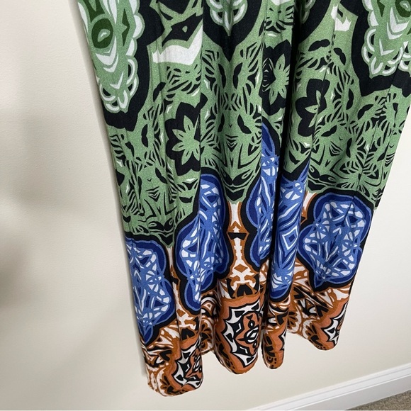 Anthropologie Bl-nk The Tatiana Kaftan Maxi Dress boho wedding guest vacation - Picture 14 of 16